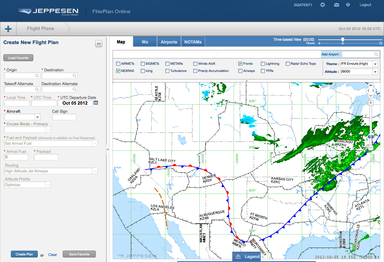 New Jeppesen Fliteplan online solution offers simplified flight